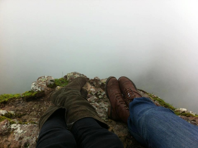 Caminando al pico
